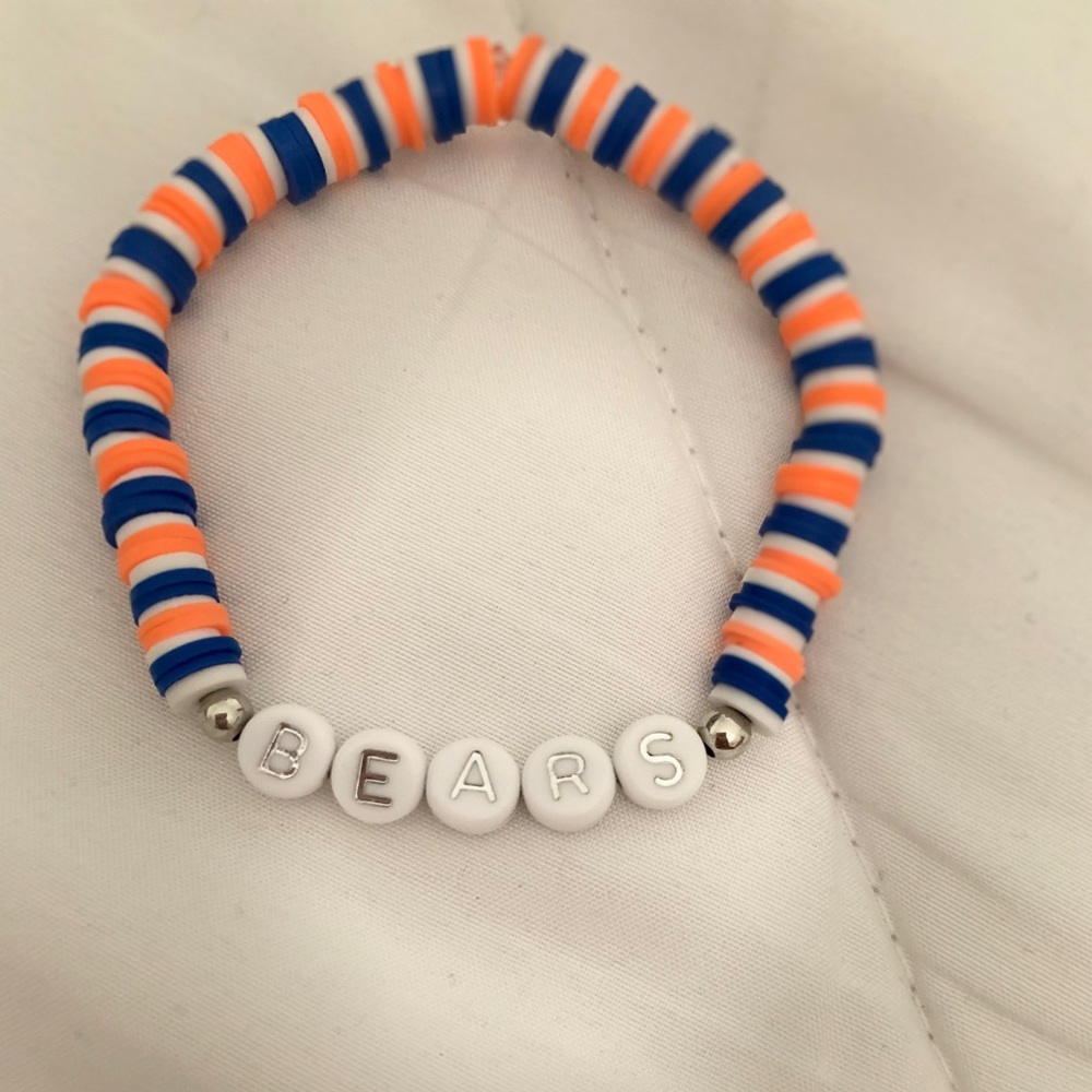 This is a bears bracelet and it was homemade!
